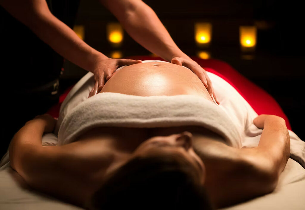 Photo Massage Femme Enceinte